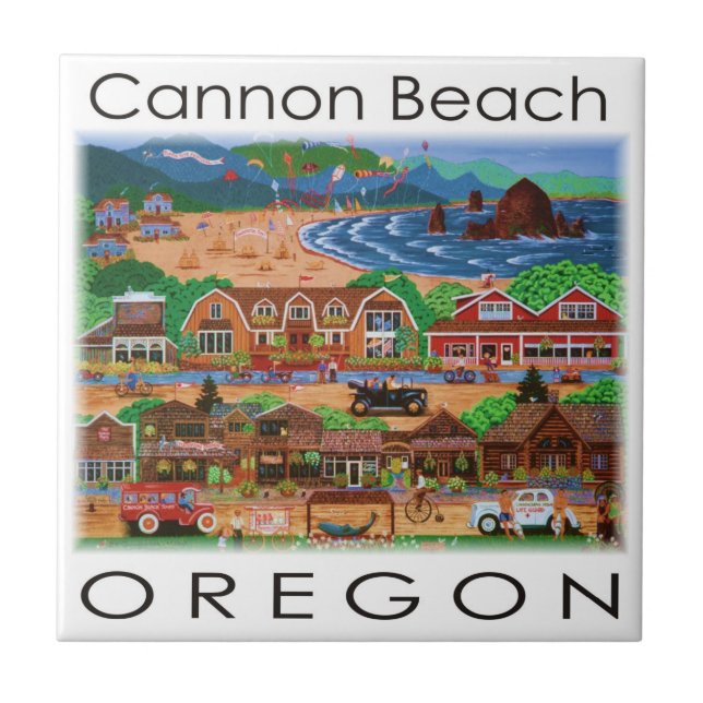 Carreau Carrelage de Cannon Beach Oregon (Devant)