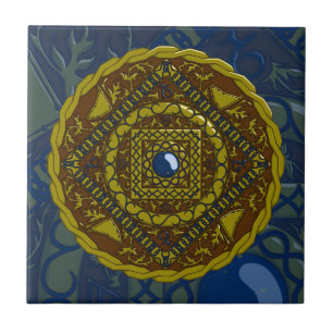 Carreau Carrelage de Capricorn Mandala