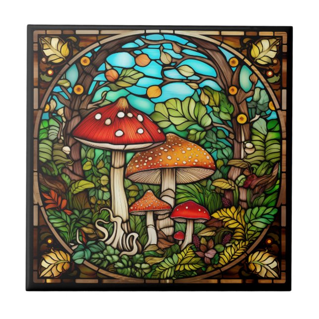 Carreau Carrelage de champignons (Devant)