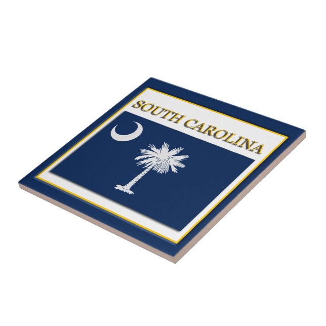Carreau Carrelage de conception du drapeau de l'État de Ca (Côté)