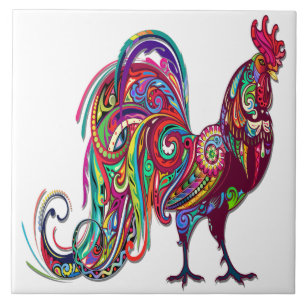 Carreau Carrelage de coq resplendissant