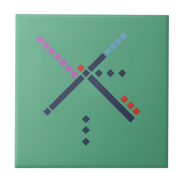 Carreau Carrelage de l'aéroport PDX (Devant)