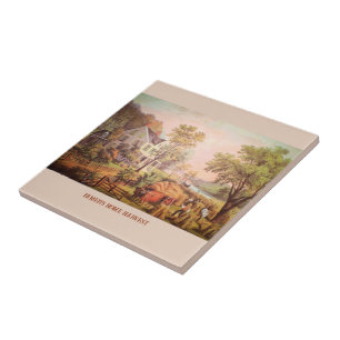 Carreau Carrelage de récolte à domicile des agriculteurs