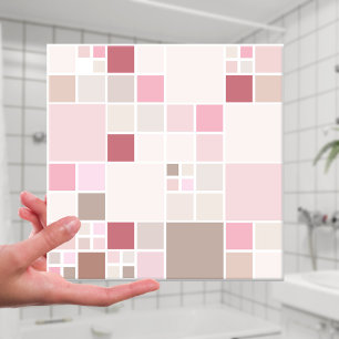 Carreau Carrelage De Salle De Bains Chic Peach Blush Rose