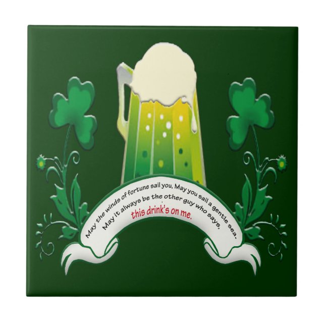 Carreau Carrelage de toast irlandais (Devant)
