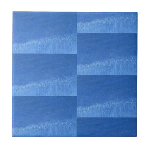 Carreau Carrelage décoratif bleu azur