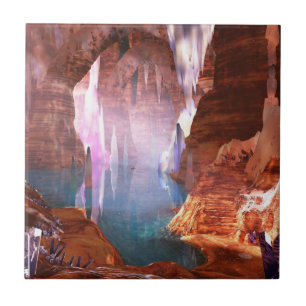 Carreau Carrelage décoratif / Dessous de verre Grottes sci