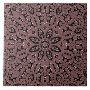 Carreau Carrelage décoratif en céramique Mauve
