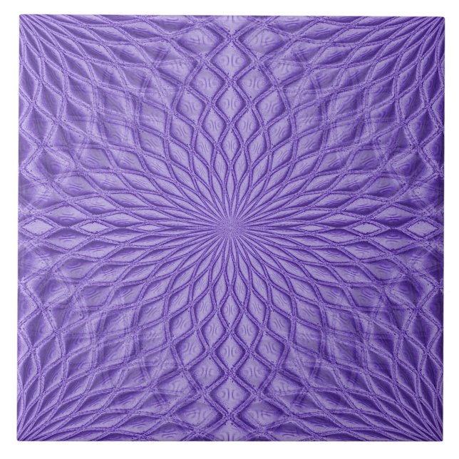 Carreau Carrelage décoratif en céramique violet transparen (Devant)