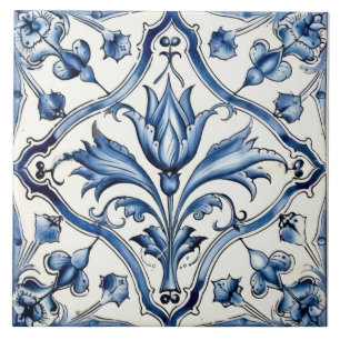 Carreau Carrelage Delft Bleu Et Carrelage Blanc