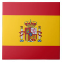 Carrelage drapeau espagnol