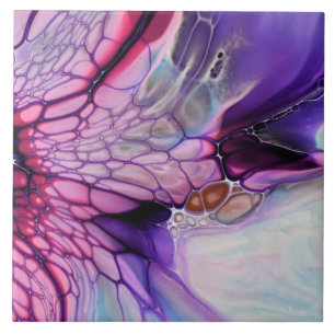 Carreau Carrelage en céramique - Ailes papillon Abstraites