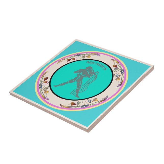 Carreau Carrelage en céramique Aquarius (Côté)