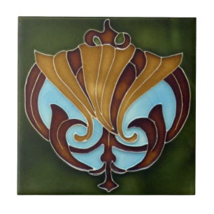 Carreau Carrelage en céramique - Art Nouveau Floral 4,25 x