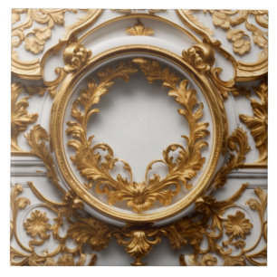 Carreau Carrelage en céramique baroque luxueux
