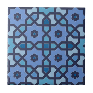 Carreau Carrelage en céramique bleu marocain