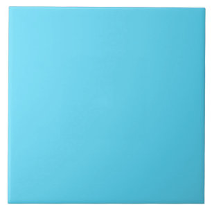 Carreau Carrelage en céramique bleu rétro.