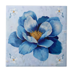 Carreau Carrelage en céramique Blue Double Magnolia