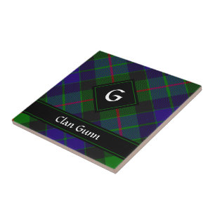 Carreau Carrelage en céramique Clan Gunn Tartan