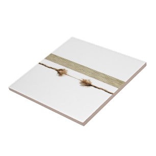 Carreau Carrelage en céramique corde blanche naturel