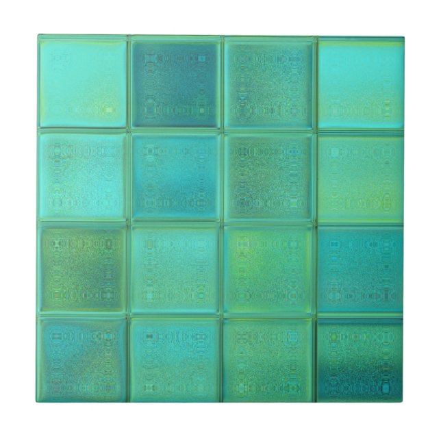 Carreau Carrelage en céramique de la mosaïque de verre de  (Devant)