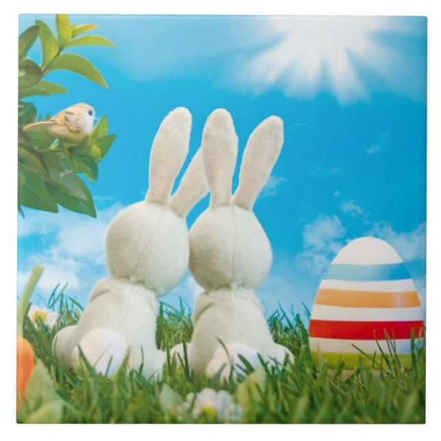 Carreau Carrelage en céramique de Pâques (Devant)