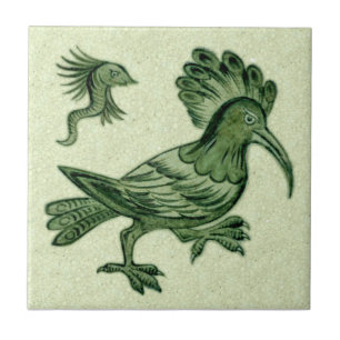 Carreau Carrelage en céramique d'Oiseaux Repro De Morgan G