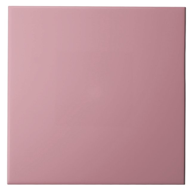 Carreau Carrelage en céramique Dusky Muted Berry. (Devant)