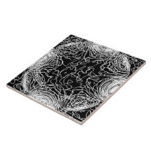 Carrelage en céramique en Fil blanc