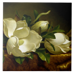Carreau Carrelage en céramique Heade Magnolia Flowers Gold