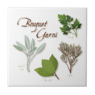 Carreau Carrelage en céramique Herb Bouquet