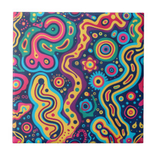 Carreau Carrelage en céramique hippie