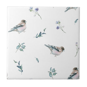 Carreau Carrelage en céramique inox Feuilles