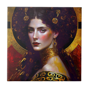 Carreau Carrelage en céramique Klimt inspiré de Queen Godd