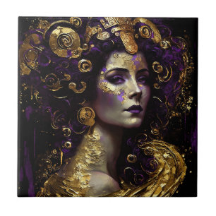Carreau Carrelage en céramique Klimt inspiré de Queen Godd