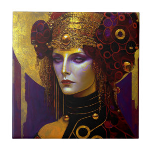 Carreau Carrelage en céramique Klimt inspiré de Queen Godd