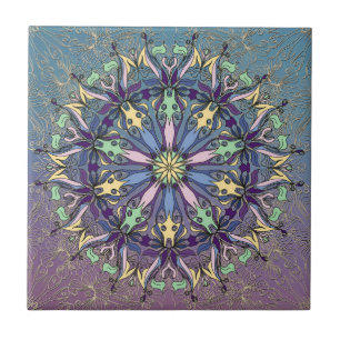 Carreau Carrelage en céramique Mandala