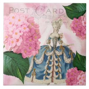 Carreau Carrelage en céramique Marie Antoinette rose Hydra