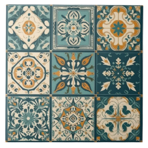 Carreau Carrelage en céramique méditerranéenne : 9 Mini Ca