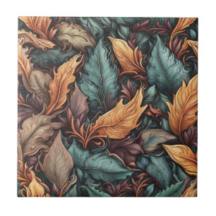 Carreau Carrelage en céramique Motif feuille