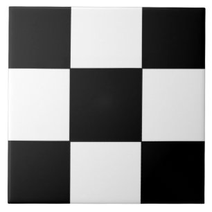 Carreau Carrelage en céramique Motif Retro Checkerboard
