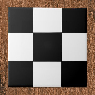 Carreau Carrelage en céramique Motif Retro Checkerboard