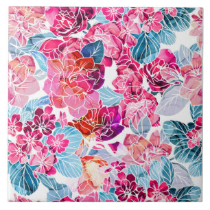 Carreau carrelage en céramique motif sans soudure