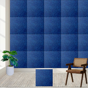 Carreau Carrelage en céramique Parties scintillant Bleu Pr