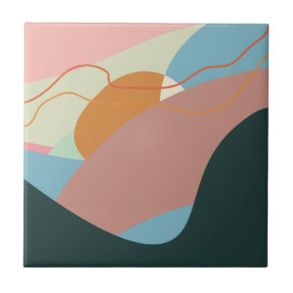 Carreau Carrelage en céramique Pastel Abstrait