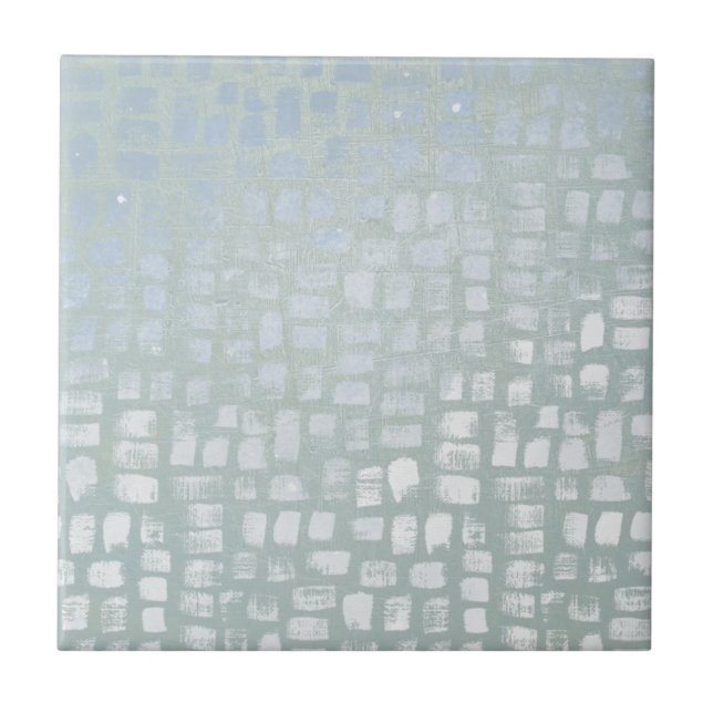 Carreau Carrelage en céramique Peinture à main d'argent (Devant)