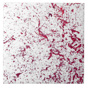 Carreau Carrelage en céramique - Peinture à pointes