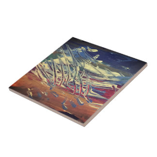 Carreau Carrelage en céramique, petit (4,25 po x 4,25 po)