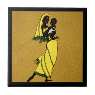 Carreau Carrelage en céramique pour femmes d'Afrique