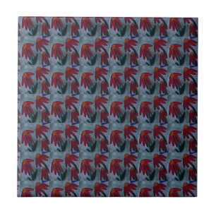 Carreau Carrelage en céramique Red Daisy
